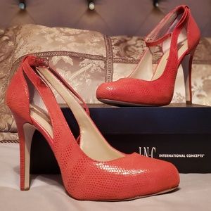 INC ORANGE PUMPS
